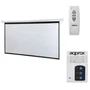 Approx Pantalla de Proyección Eléctrica Motorizada 104" 16:9 APPP120E con Mando IR, para Cine en Casa y Sala Conferencias
